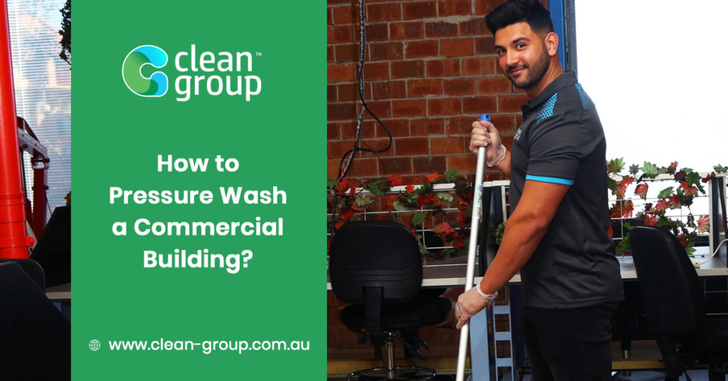 How to Pressure Wash a Workplace Building?