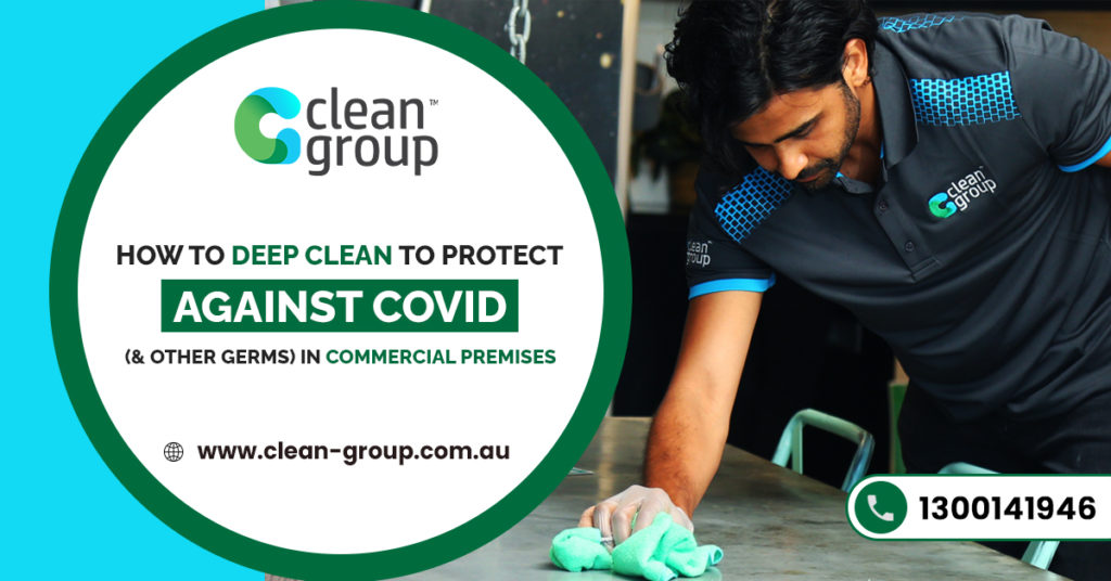 How to Deep Clean to Protect Against Covid (& Other Germs) in Workroom Premises